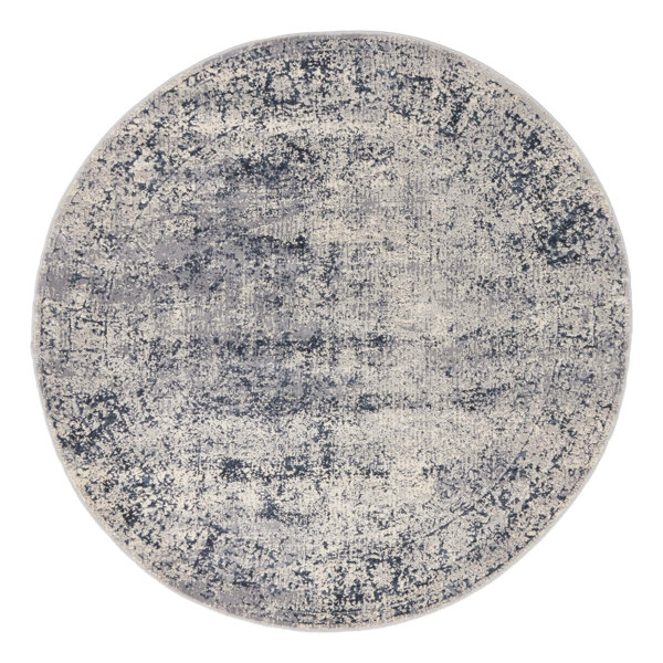 Three Posts™ Oriental Blue/Gray Area Rug & Reviews Wayfair